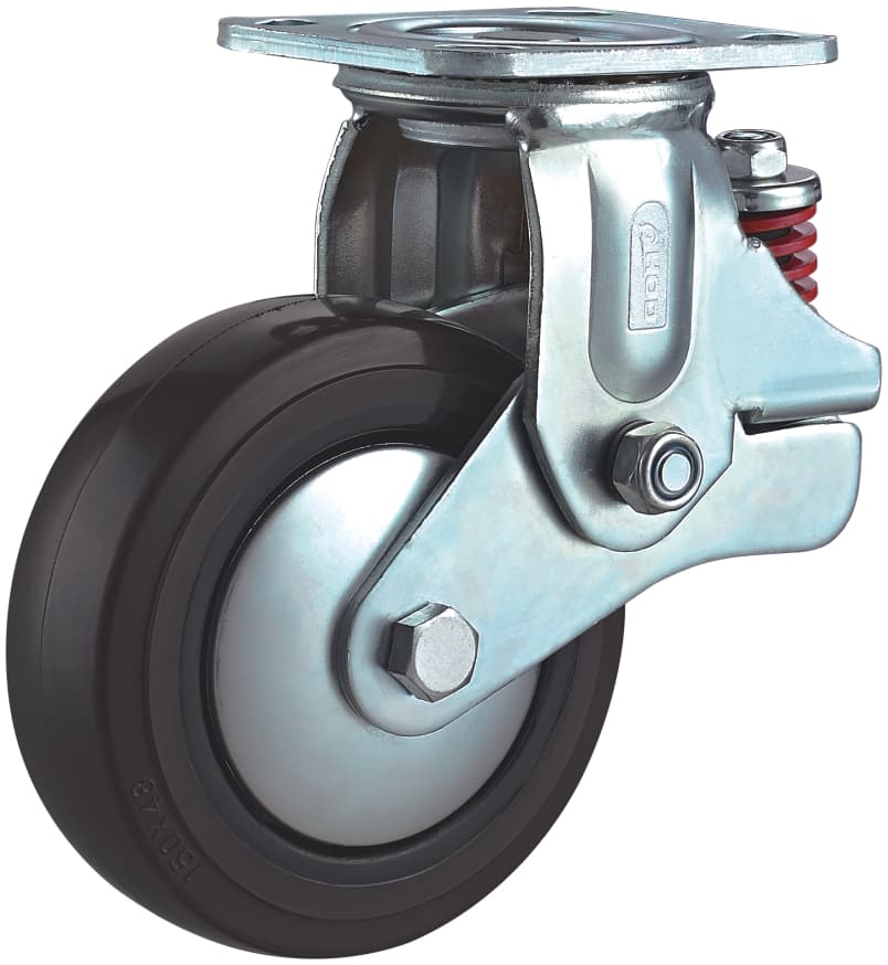 HOD shock absorbing caster